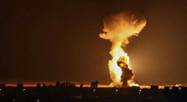 بالفيديو.. حرائق وإصابة 3 مدنيين بعدوان “إسرائيلي” على سوريا