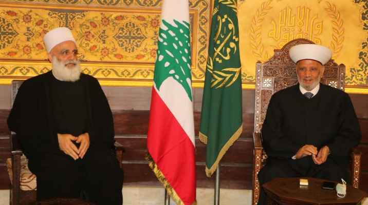 أبي المنى زار دريان: نتفق مع جنبلاط في ما يطرحه رئاسياً