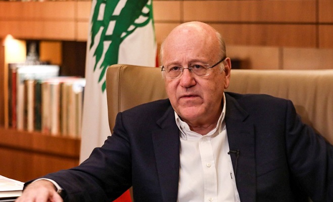 ميقاتي: موعد جلسة الحكومة مرهون بانتهاء ملف تصحيح الرواتب