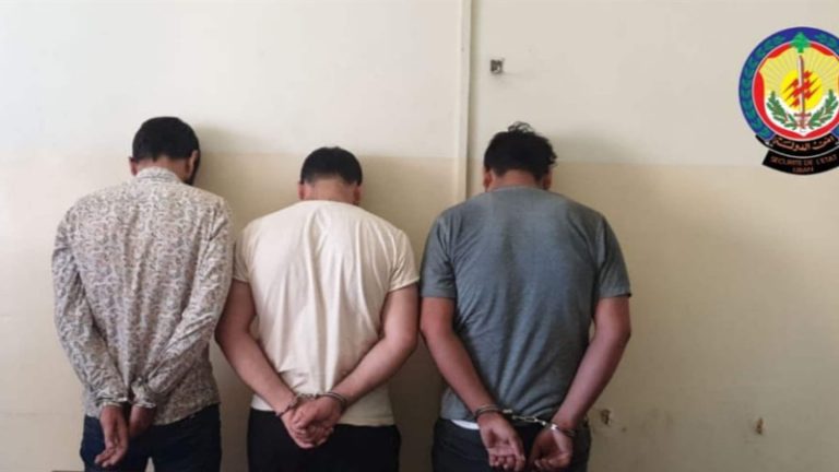 أمن الدولة في النبطية توقف ثلاثة سوريّين