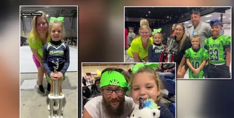 فتاة من فلوريدا تفوز بمسابقة رغم غياب فريقها