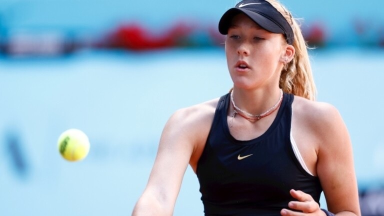 لاعبة تنس روسية تدخل التاريخ.. والسبب؟
