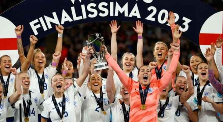 منتخب انكلترا للسيدات يحرز كأس فيناليسيما على حساب البرازيل