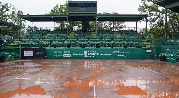 الأمطار تعطل مباريات بطولة هيوستن للتنس