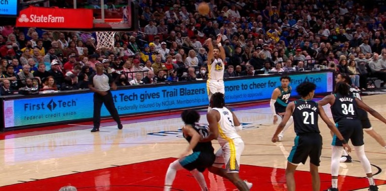 NBA: فوز ساحق لغولدن ستايت على بورتلاند