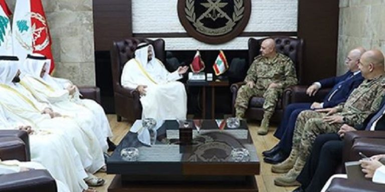 قائد الجيش جوزيف عون قطر الخليفي