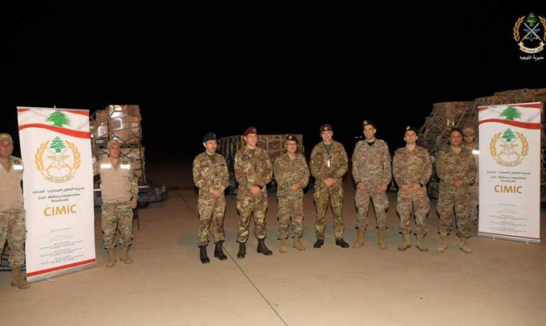 هبة إيطالية للجيش اللبناني