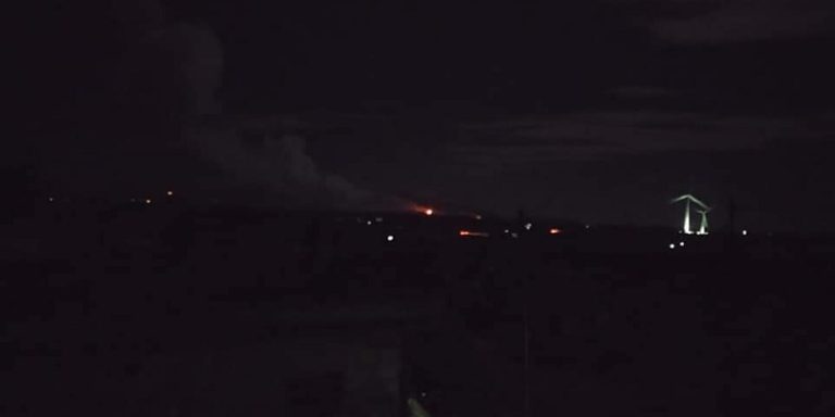بالفيديو: عدوان جديد على سوريا من فوق لبنان!