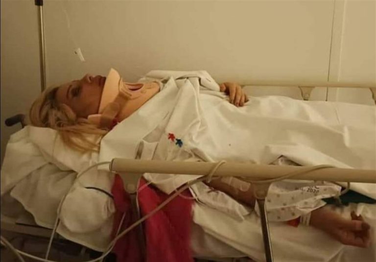 فنانة لبنانية تتعرض لحادث سير مروع: “بشكرك على كل شي يا رب”