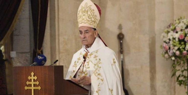 الراعي: دولتنا اللبنانية آخذة في الإنهيار