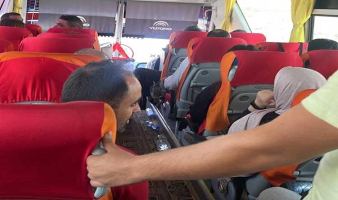 الحافلة التي تنقل اللبنانيين من السودان تخطت منطقة الخطر