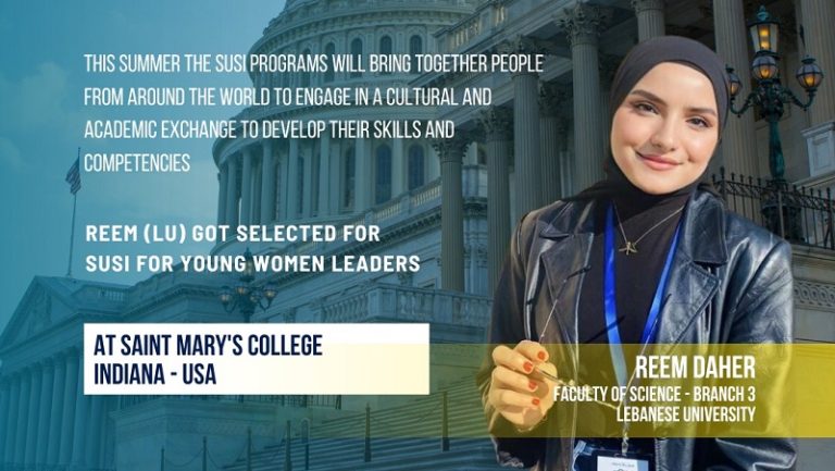 طالبان يمثلان الجامعة اللبنانية في الولايات المتحدة