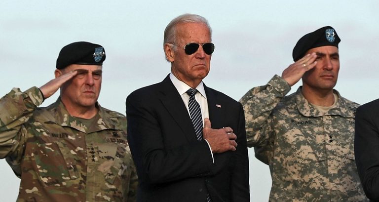 بايدن الجيش الأميركي