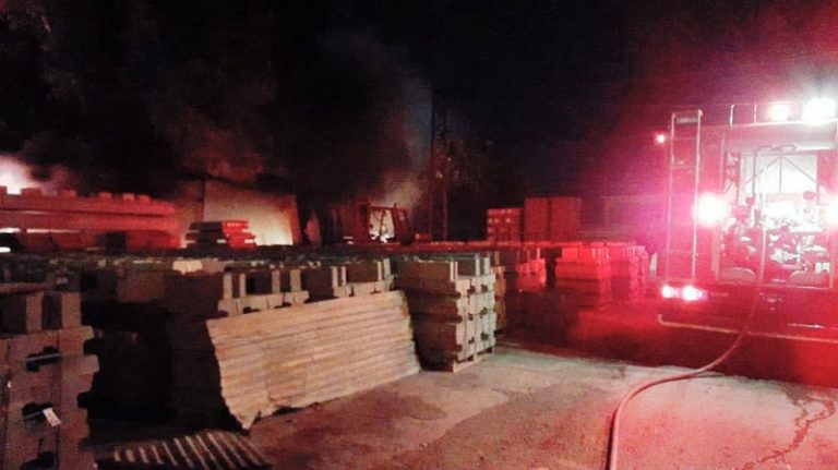 حريق نهر ابراهيم