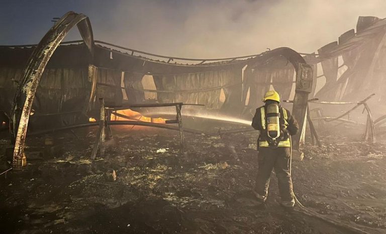 حريق السعودية