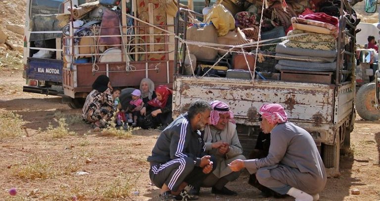 النازحين السوريين