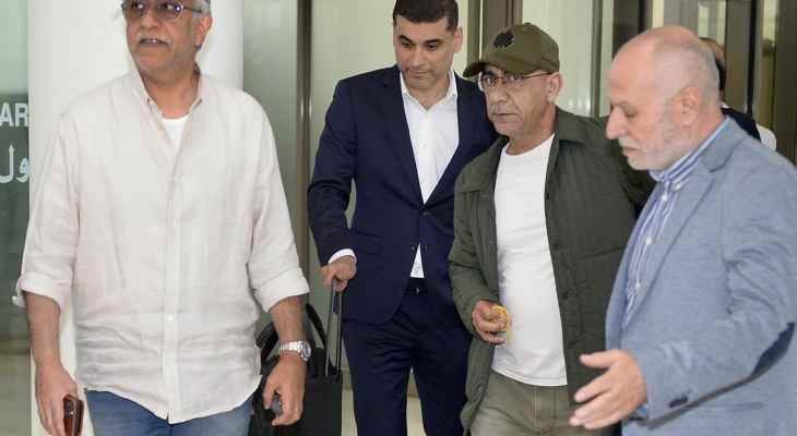 رئيس الاتحاد الاسيوي لكرة القدم في بيروت