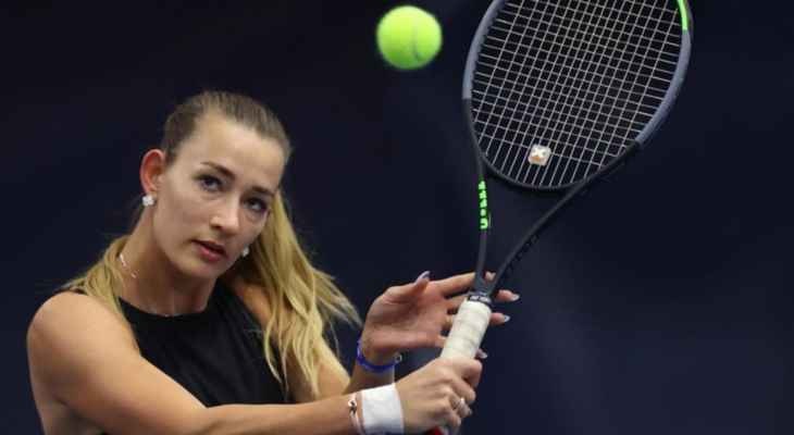 تبرئة لاعبة تنس روسية من تهمة التلاعب بالنتائج