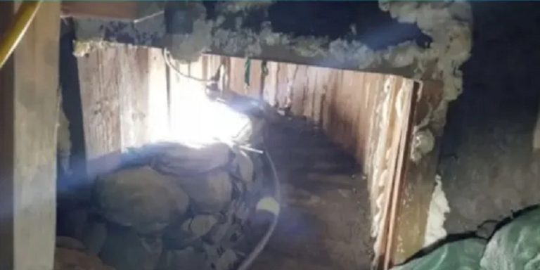 نفق سري في الفندق لسرقة أنبوب نفط!