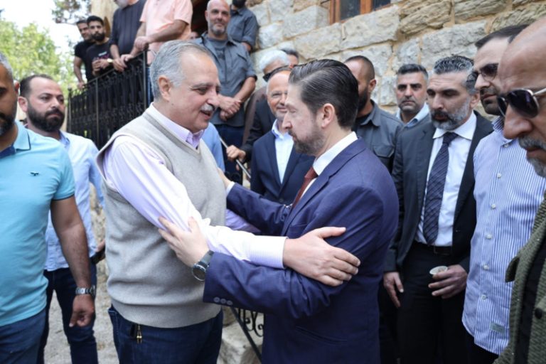 لقاء “ودّي” بين إرسلان وكرامي..  إتفاق ووفاق