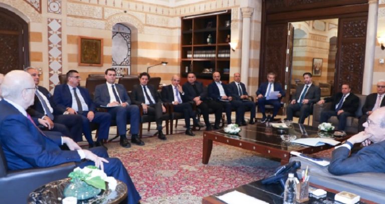 مجلس الوزراء اللقاء التشاوري