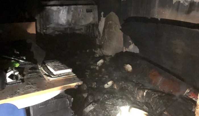 بالصورة.. حريق كبير في جبيل