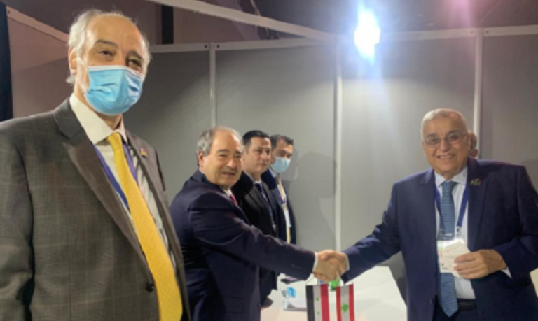 بو حبيب يلتقي نظيره السوري في جدة