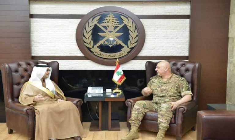 قائد الجيش يلتقي السفير السعودي