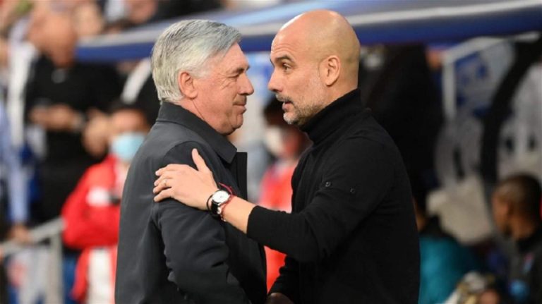 بعد فوز “السيتي” على ريال مدريد.. كيف علق غوارديولا وأنشيلوتي؟