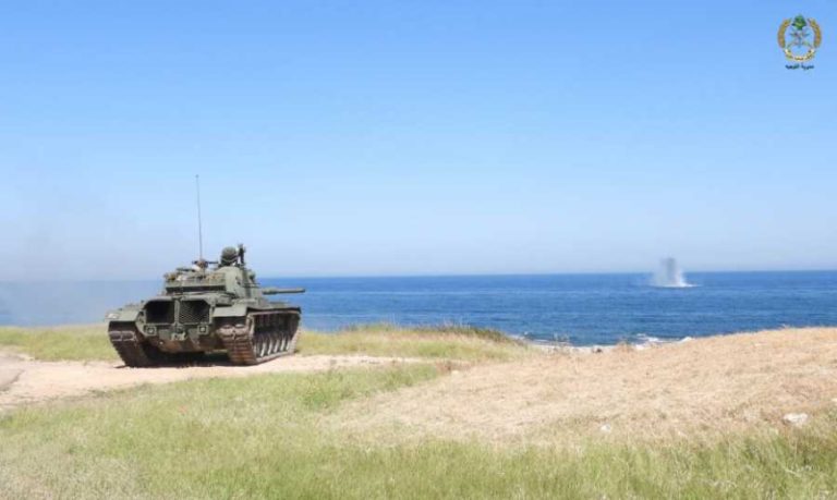 رماية تدريبية للواء المشاة الخامس