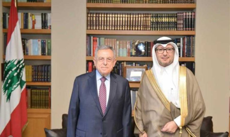 البخاري يزور السنيورة: واثقون من إرادة اللبنانيين في التغيير