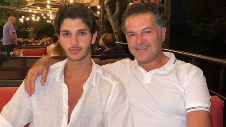 بالصور.. نجل راغب علامة يثير الجدل بـ “المايوه”