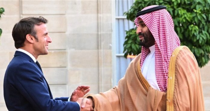 ماكرون يبحث وبن سلمان “تحديات الإستقرار الإقليمي”