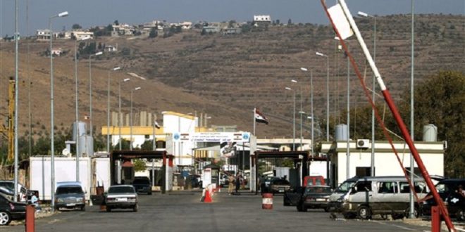 الحدود سوريا لبنان