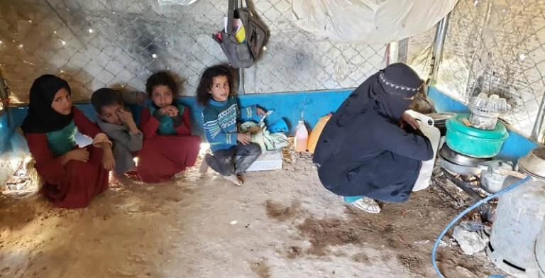 النازحين السوريين