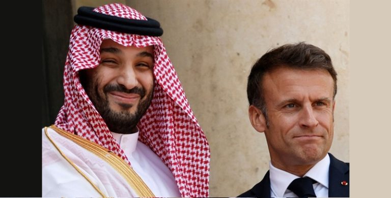 ماكرون بن سلمان