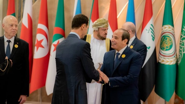 الاسد السيسي