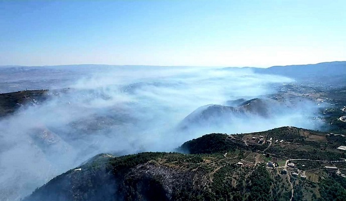 24 ساعة وحريق السن العكارية مشتعل