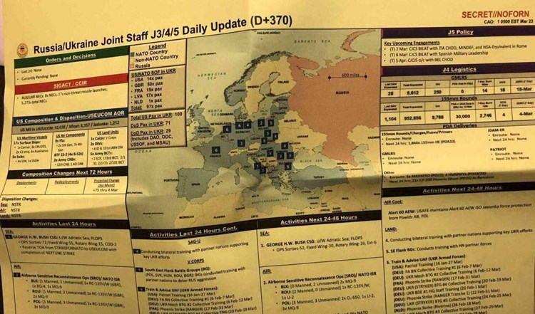تطور جديد بقضية تسريب وثائق البنتاغون الخطيرة