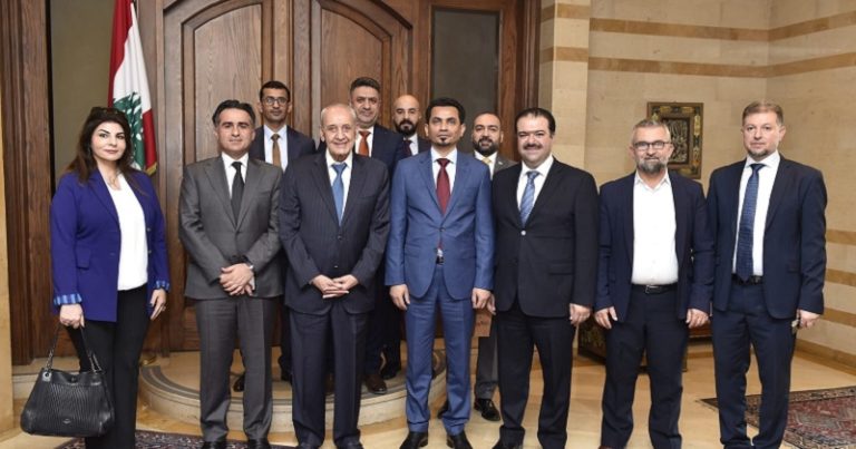 بري يلتقي وزير النقل العراقي