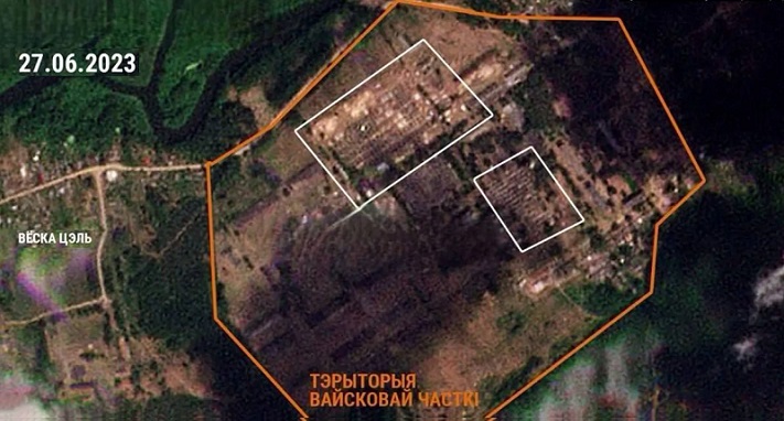 صور تُظهر “الموقع المحتمل” لـ”فاغنر” في بيلاروسيا