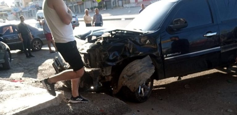 بالفيديو.. جرحى بحادث بين عدد من السَّيارات في بعلبك
