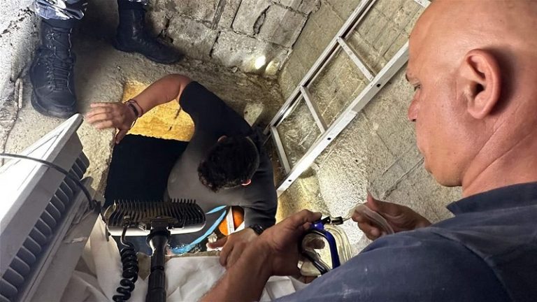 إنتشال جثة فتاة من داخل بئر