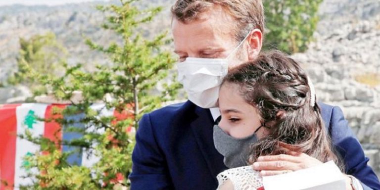 ماكرون لبنان