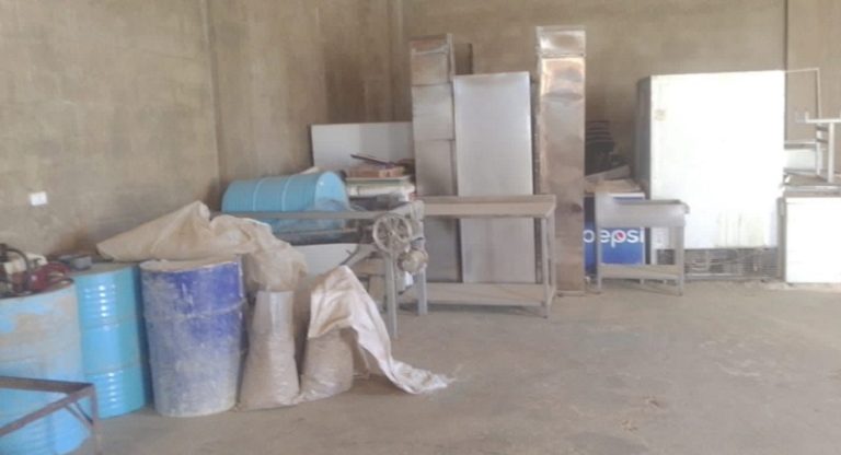 ضبط معمل كبتاغون وتوقيف صاحبه في اليمونة