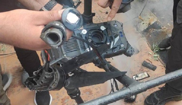 بالفيديو: فلسطينيون يسقطون طائرة مسيّرة للعدو