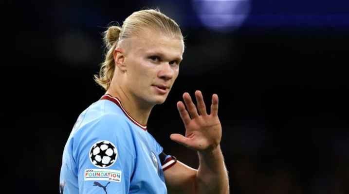 هالاند يتوج بجائزة افضل لاعب في السيتي لهذا الموسم