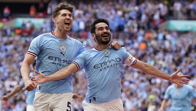 بثنائية “غوندوغان” السيتي يحصد كأس انكلترا