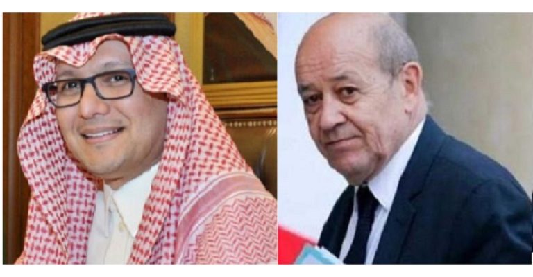 جان إيف لودريان ولي البخاري