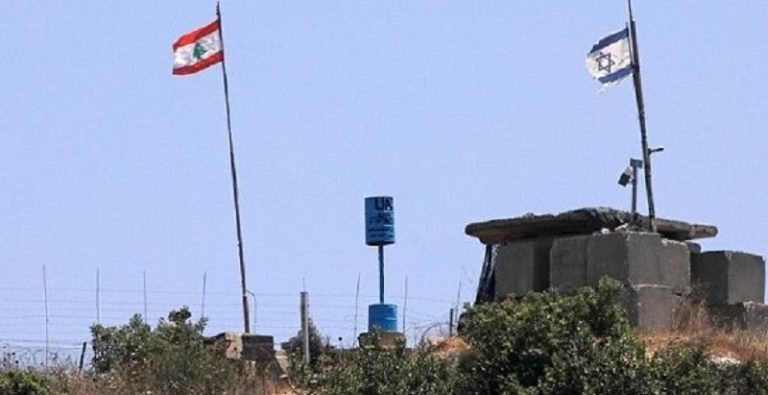 اسرائيل لبنان الترسيم الحدود